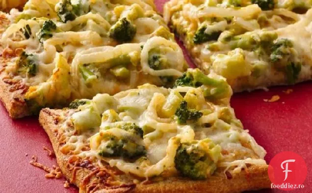 Pizza cu Broccoli și brânză