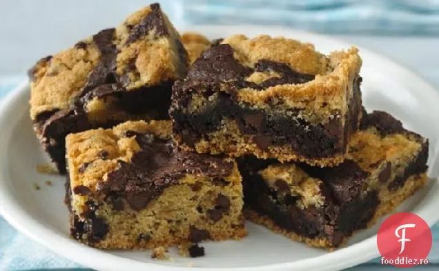 Batoane Brownie Cookie Fără Gluten
