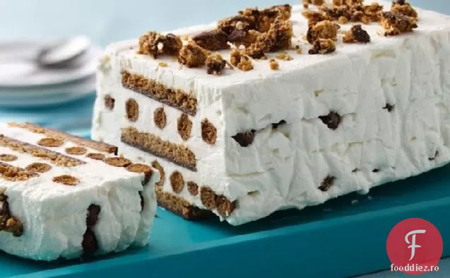 Tort Cu Cremă De Granola Cu Ciocolată Congelată