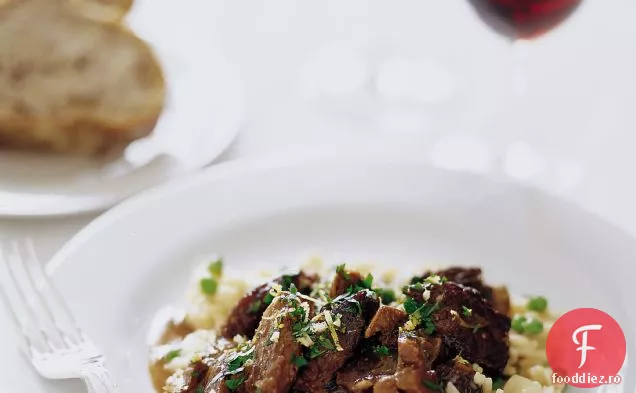 Miel fiert cu Syrah Jus
