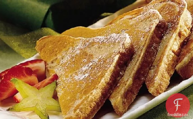 Pâine Prăjită Franceză Înmuiată Cu Scorțișoară
