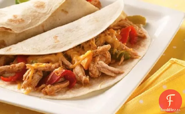 Fajitas De Porc Cu Aragaz Lent