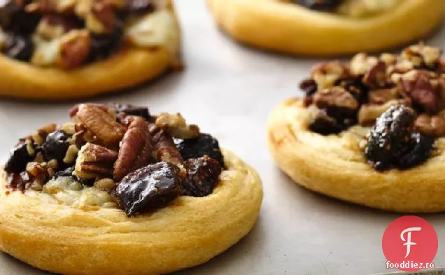 Tarte de Aperitiv cu smochine și brânză albastră