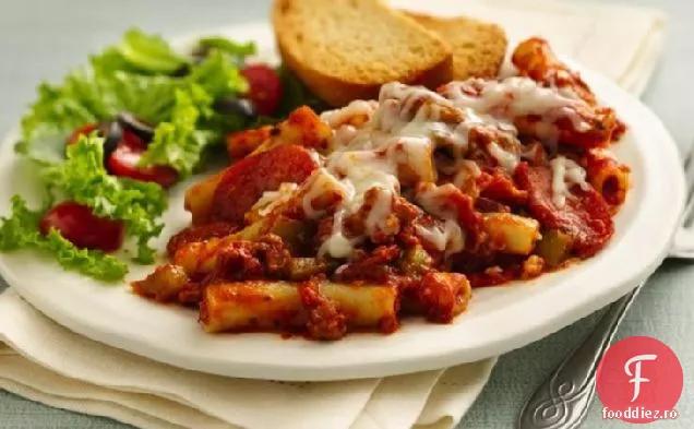 Caserola de Pizza a iubitorului de carne