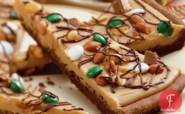 Pizza Cu Bomboane Cu Unt De Arahide Cu Ciocolată