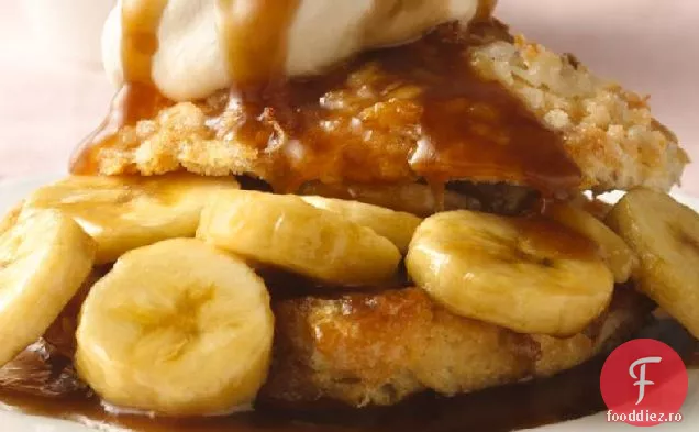 Banane Foster Biscuit Shortcakes