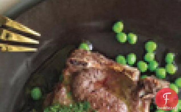 Cotlet de miel fript cu Chimichurri de mentă