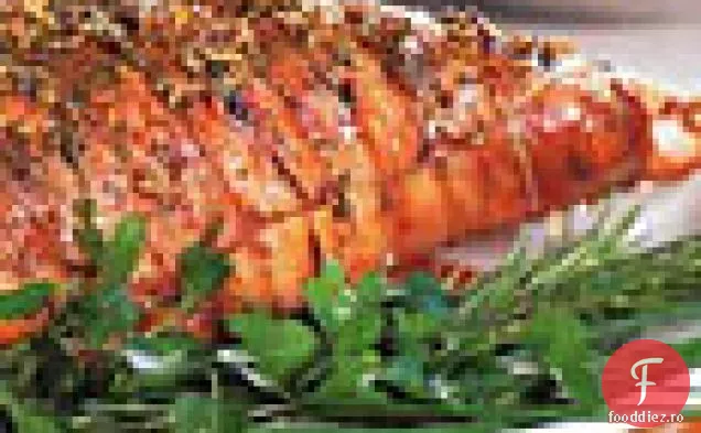 Picior de miel cu usturoi și rozmarin