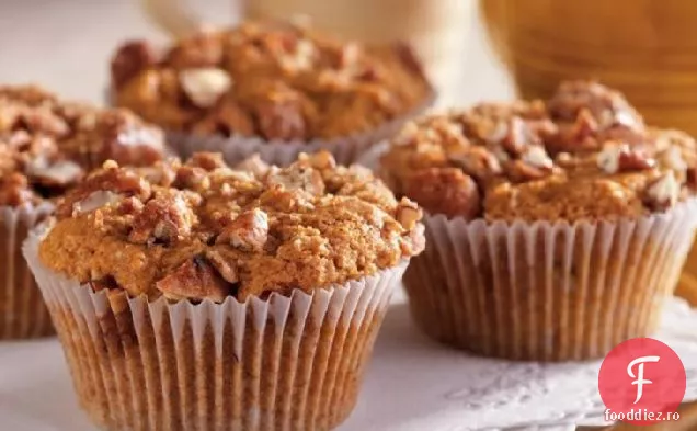 Briose De Cartofi Dulci Cu Pecan Confiat