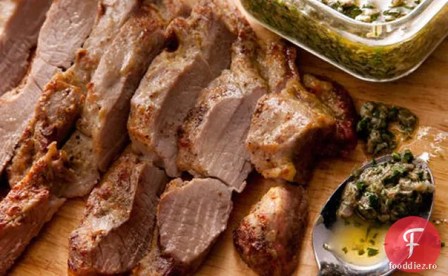 Filet de porc cu Salsa Verde