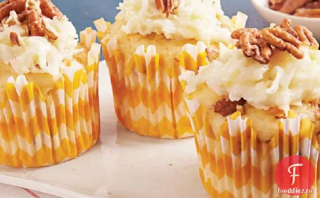 Cupcakes Cu Nucă De Cocos