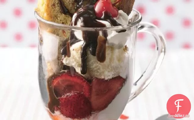 Banana Split Tort Desert