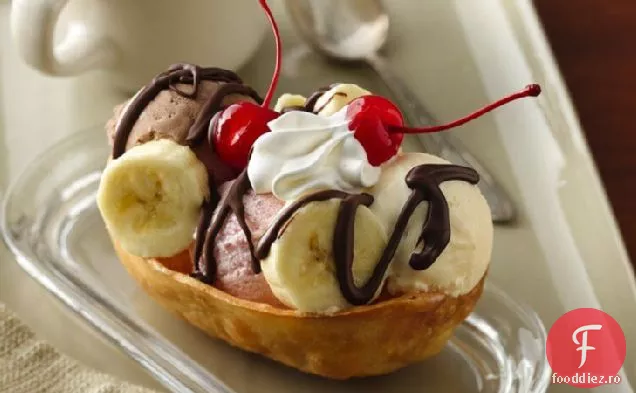 Banana Split Stand ' N Stuff Desert Tacos