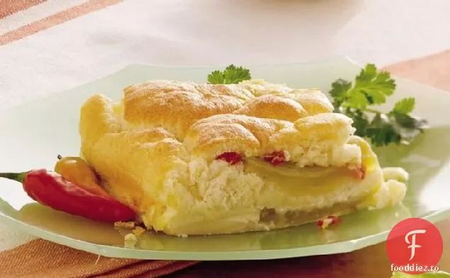 Ardei Iute Rellenos Souffl De Ou La Cuptor