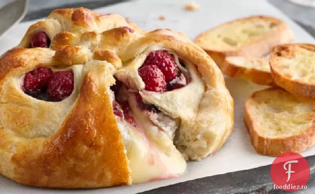 Brie La Cuptor Cu Zmeură