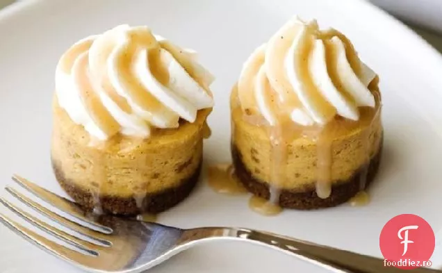 Mini Cheesecakes Cu Dovleac