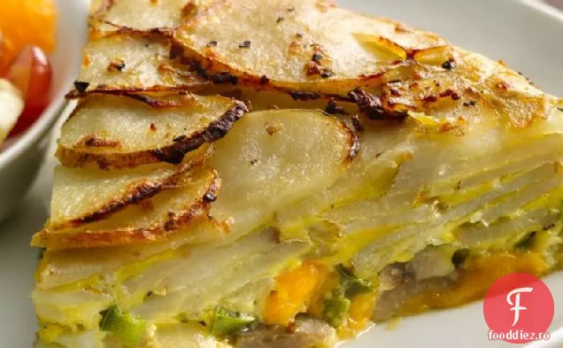 Frittata Cu Crustă De Cartofi