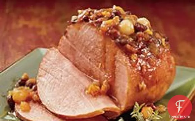 Șuncă cu aragaz lent cu Chutney de fructe