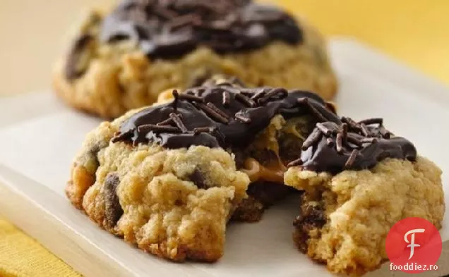 Cookie-Uri Umplute Cu Ciocolată-Caramel