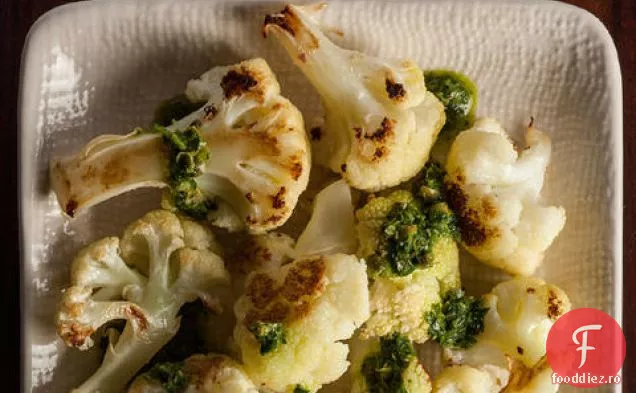 Conopidă prăjită cu Salsa Verde