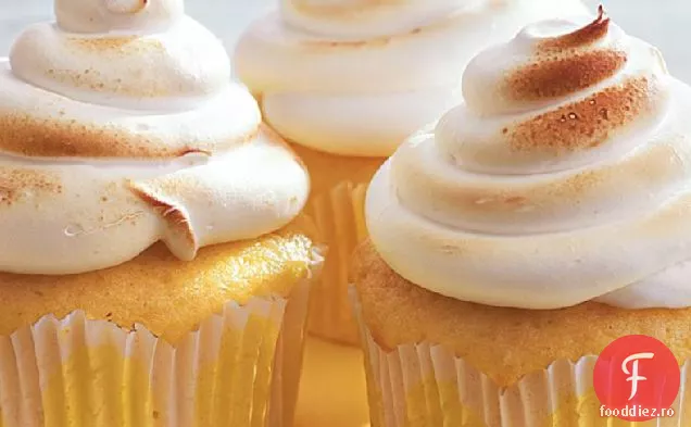 Cupcakes Surpriză Cu Bezea Cu Lămâie