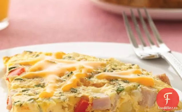 Bacon Canadian și Frittata de cartofi