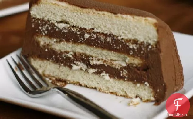 Desert Cu Gheață Cu Mousse De Ciocolată