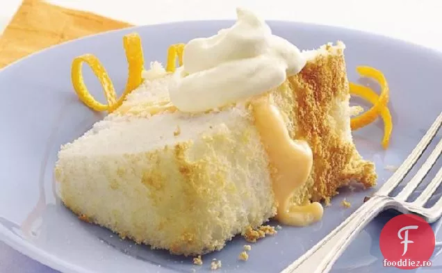 Tort De Înger Cu Cremă De Portocale
