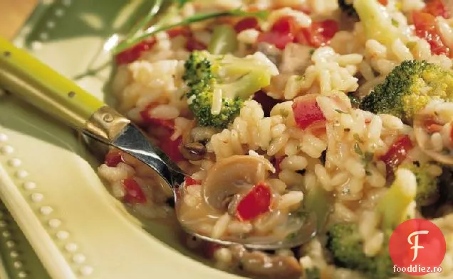 Risotto de ardei roșu și Broccoli fără gluten
