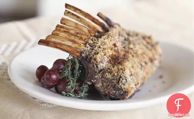 Raft de miel cu crustă de rozmarin cu sos Balsamic