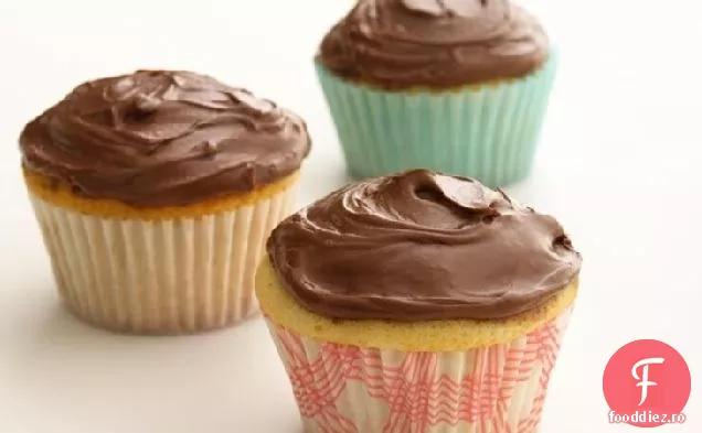 Cupcakes Înghețate Cu Ciocolată Sănătoasă