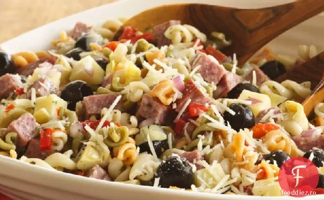 Salată De Paste Buclate Antipasto