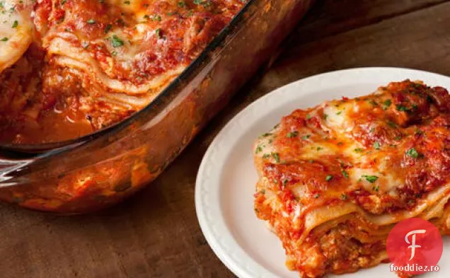 Lasagna Cu Cârnați De Curcan