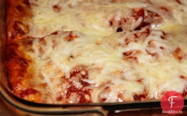 Rulouri De Lasagna Cu Spanac-Brânză Freeze-Ahead