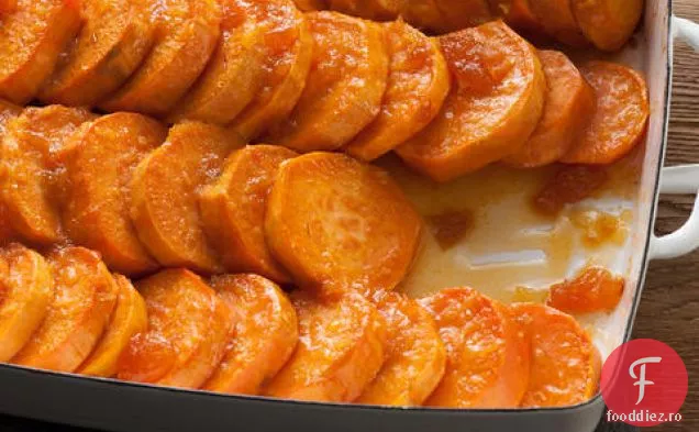 Cartofi Dulci Cu Ghimbir La Cuptor