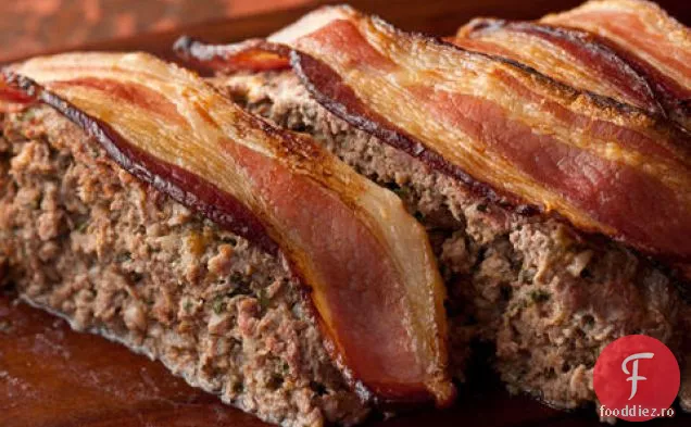 Pâine De Carne Cu Bacon-Cheddar
