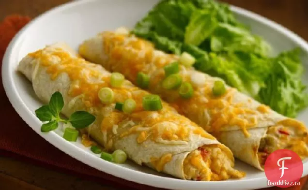Enchiladas ușor de pui și brânză