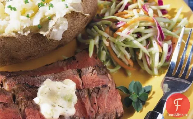 Filet la grătar cu unt de Bearnaise