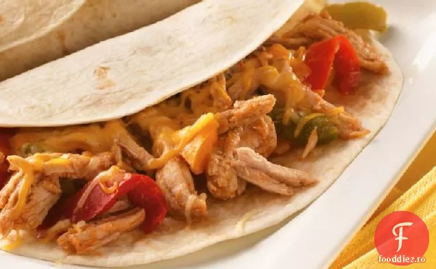 Fajitas De Porc Cu Aragaz Lent