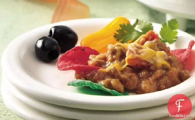 Zesty carne de vită și fasole Dip