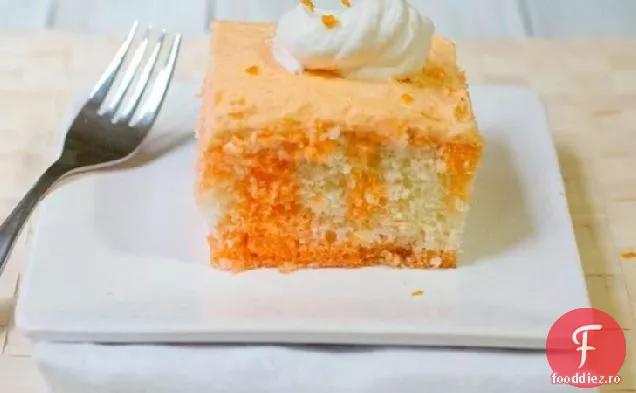 Tort De Poke Cu Cremă De Portocale