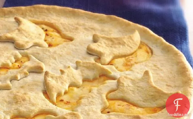 Pizza Cu Brânză Cu Crustă Dublă Vrăjită