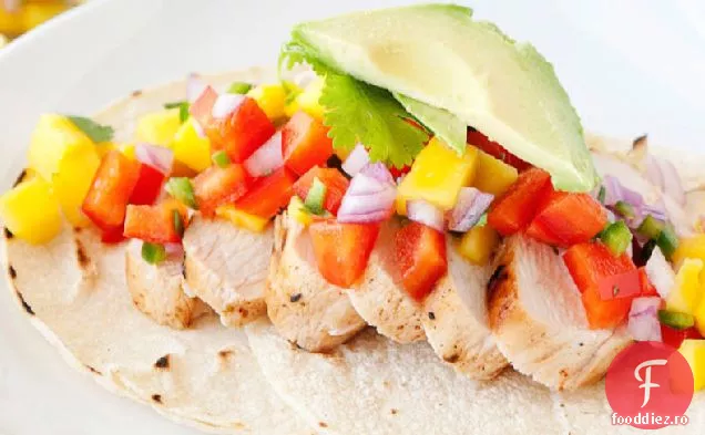 Pui la grătar Santa Fe cu salsa de Mango