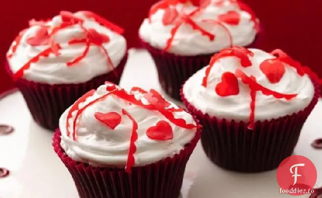 Cupcakes Cu Confetti Valentine Fără Gluten