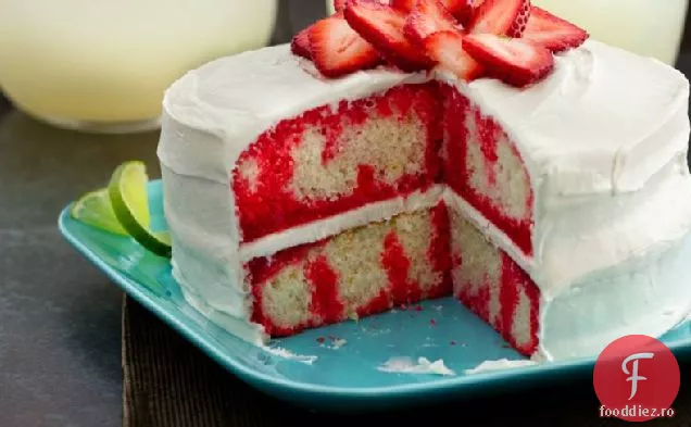 Tort De Poke Daiquiri Cu Căpșuni-Var