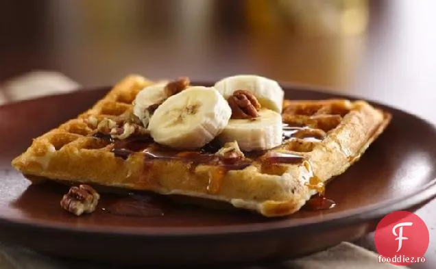 Vafe Pecan Cu Banane Fără Gluten