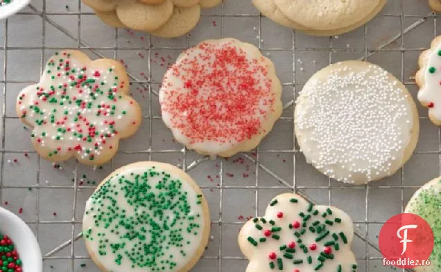 Cookie-Uri Clasice De Zahăr (Cantitate De Schimb De Cookie-Uri)