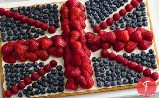 Pizza Cu Fructe Union Jack