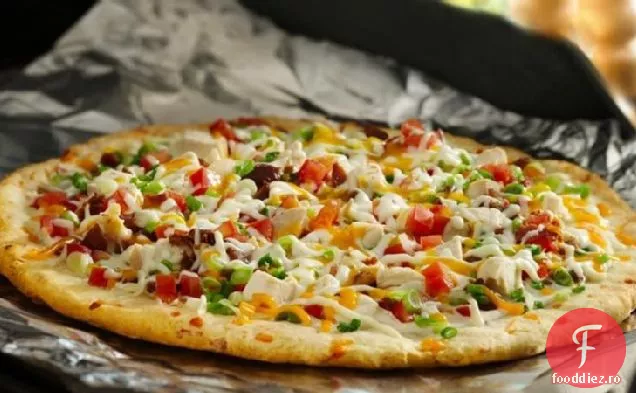 Pui la grătar n ' Bacon Ranch Pizza