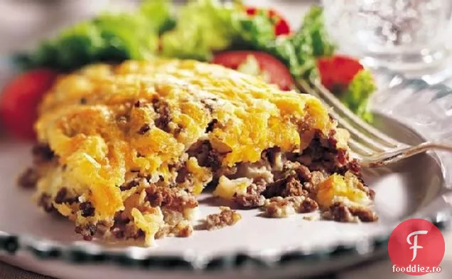 Imposibil de ușor Cheeseburger coace (gătit pentru 2)